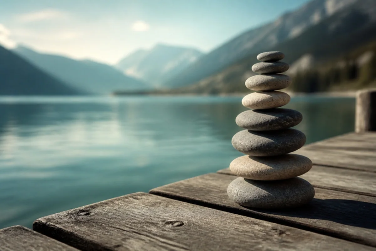 Symbolbild zum Thema Balance im Leben: Überlebensmodus und Erlebnismodus in Einklang bringen