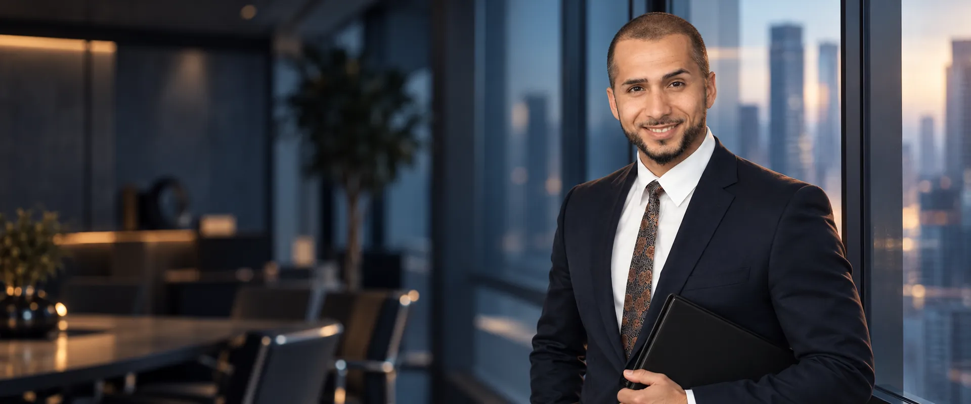 Birol Isik am Fenster im Morgenlicht: Mindset, Resilienz und Veränderung im Vertrieb, Impulsvortrag und Coaching in der Schweiz