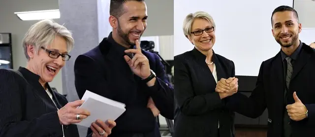 Begegnung bei einem Seminar von Birol Isik